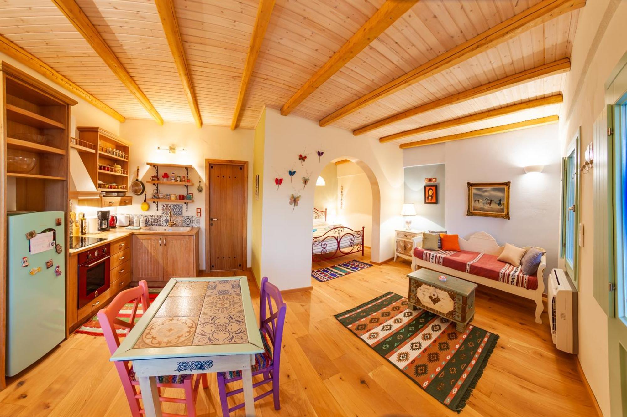 Olive Leaf Houses Firosztefáni Kültér fotó